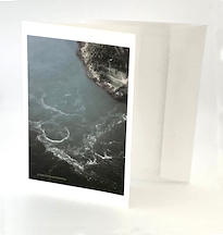 Old Sow Whirlpool Aerial Photograph